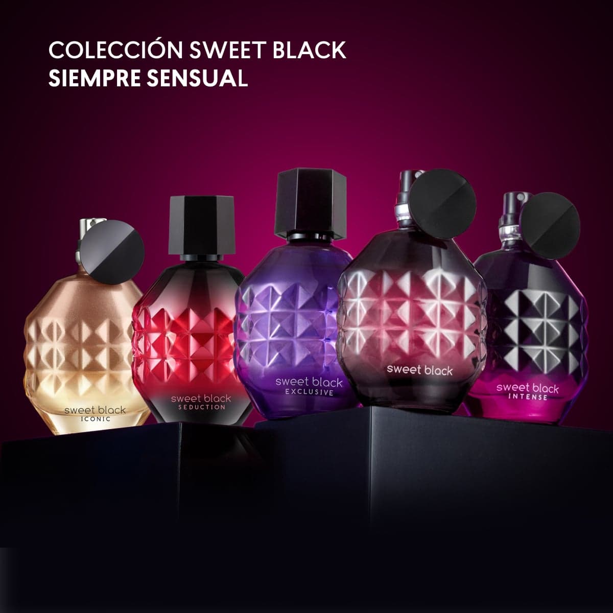 Perfume De Mujer Sweet Black Iconic thumbnail 4