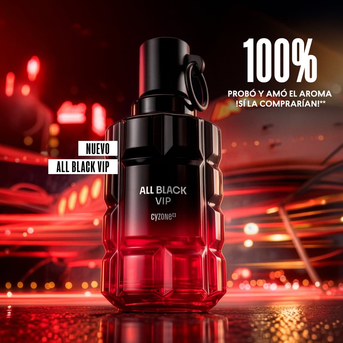 Perfume de hombre All Black VIP​, 90 ml thumbnail 3