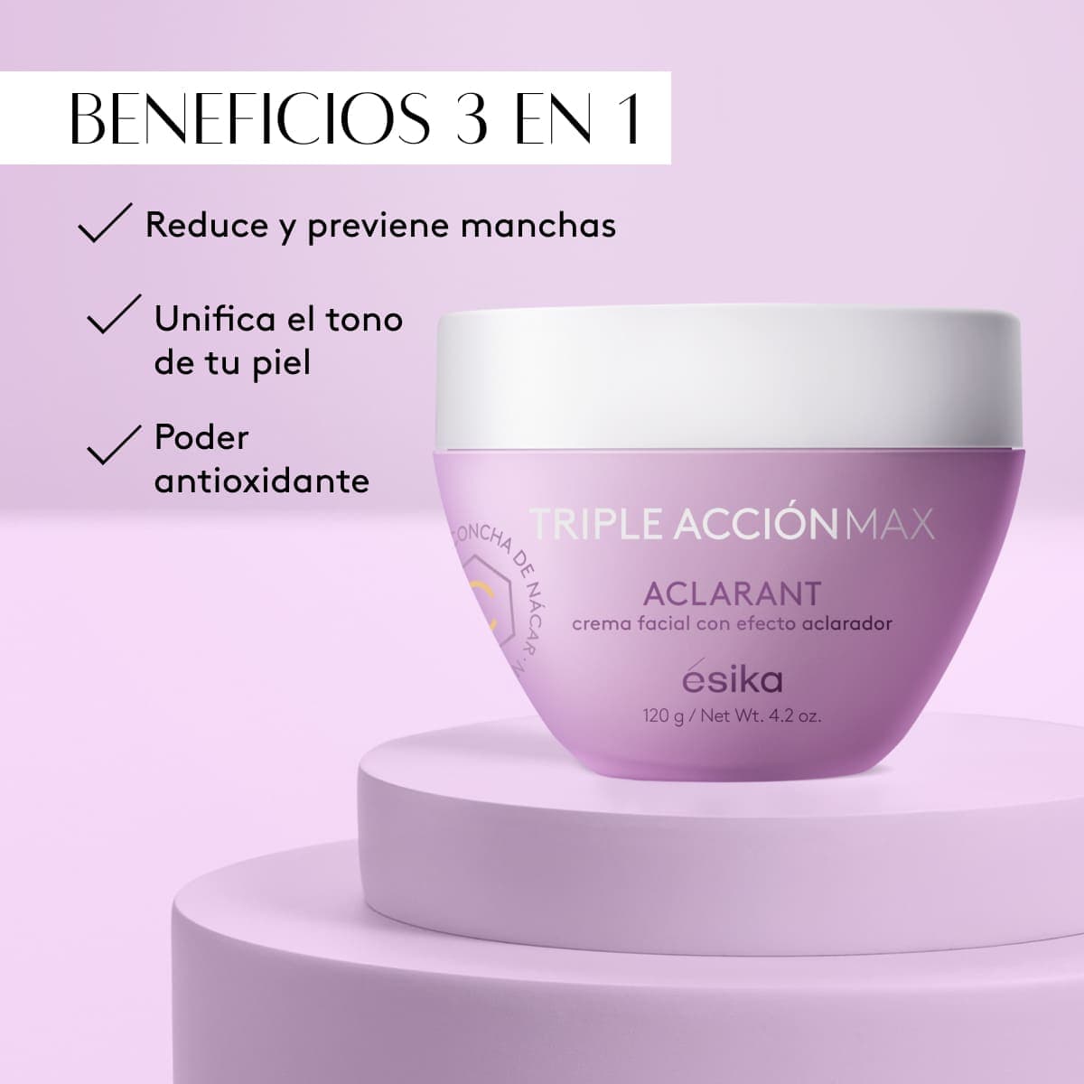 Crema Aclarant Triple Acción Max, 120 g thumbnail 3