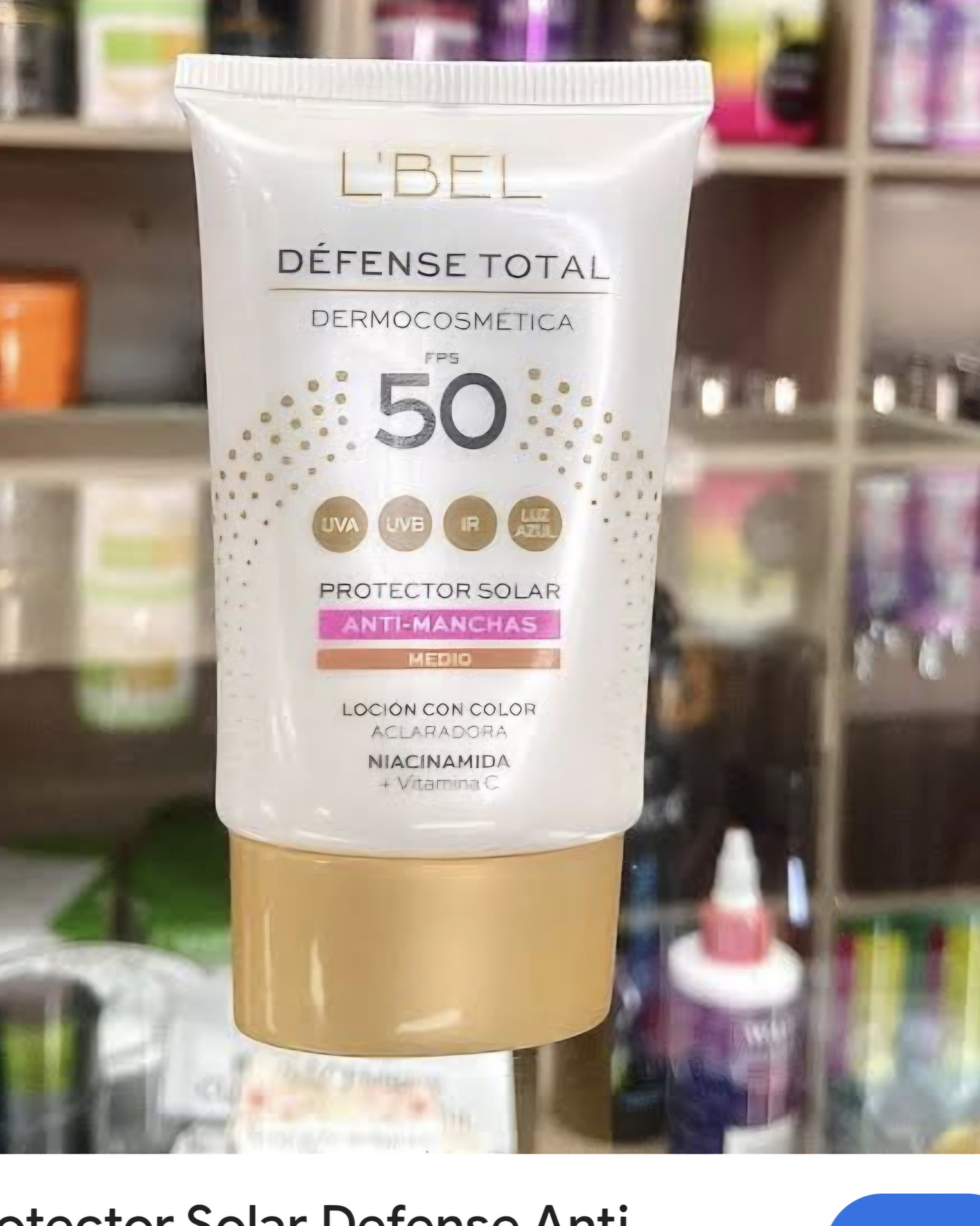 Perfume Protector solar antimanchas Defense total  30ml L'ebel - Cuidado corporal | Eve Fragancia y Estilo