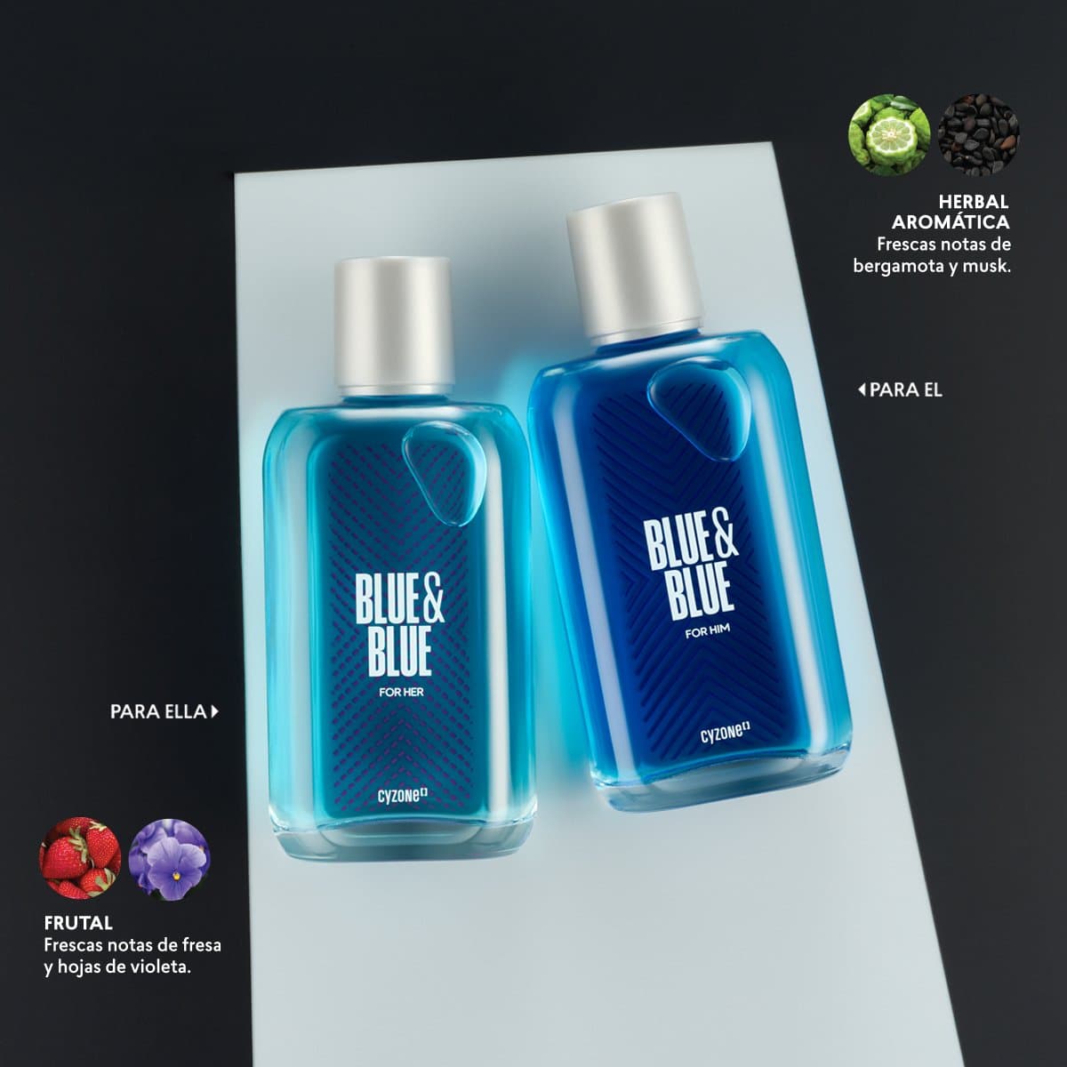 Perfume de Hombre Blue & Blue For Him, 90 ml thumbnail 3