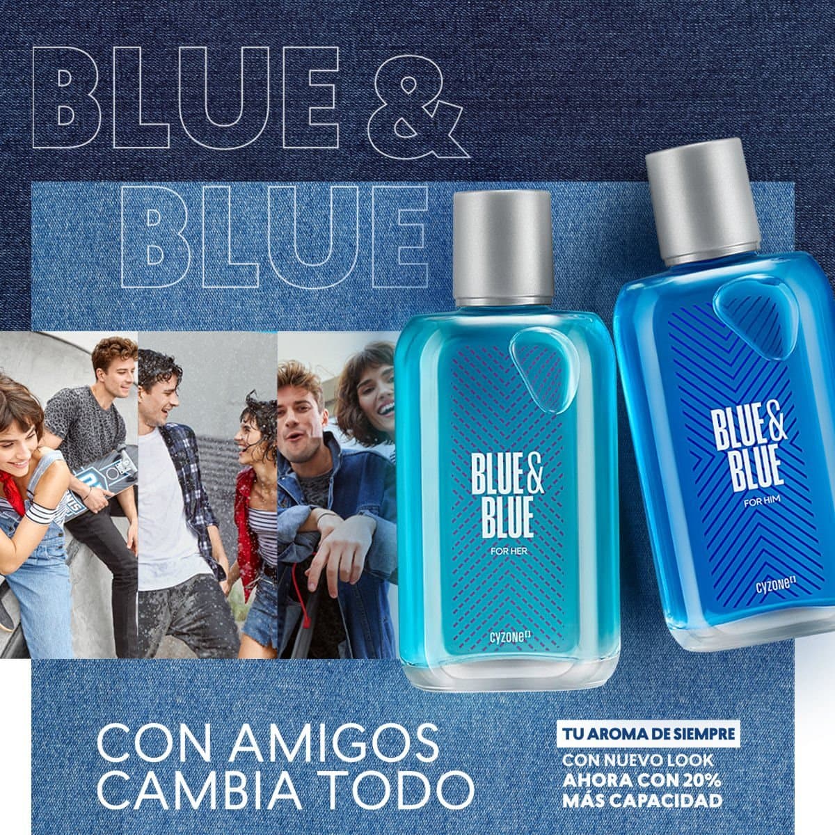 Perfume de Hombre Blue & Blue For Him, 90 ml thumbnail 4
