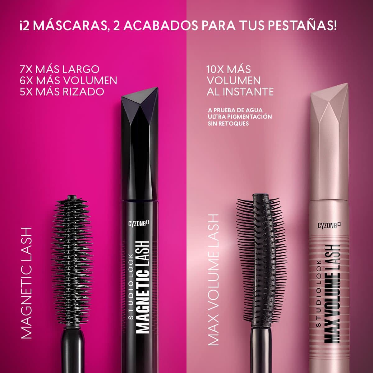 Máscara de Pestañas Max Volume Lash Studio Look thumbnail 7