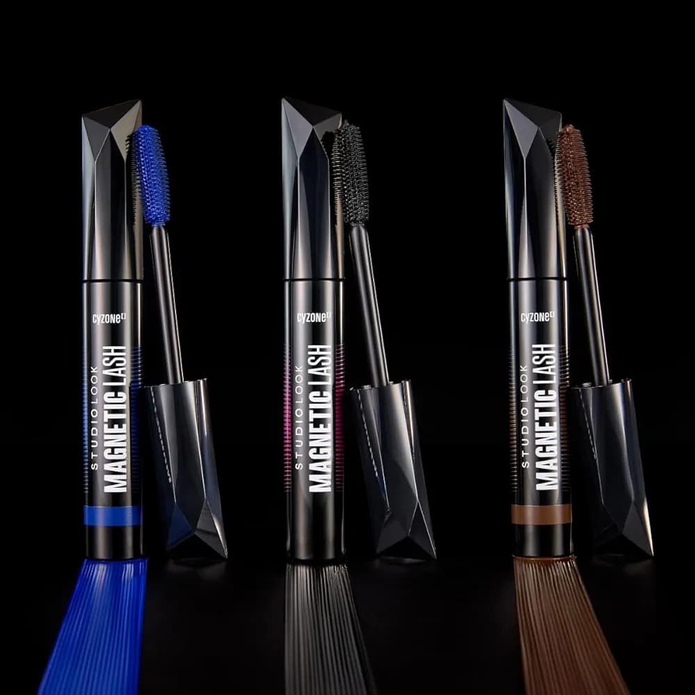 Perfume Studio Look Máscara de Pestañas Magnetic Lash  8 g, a Prueba de Agua, para Pestañas Largas y con Volumen, Mirada Magnética, con Vitamina B 5 y Aceite de Argán, Hidrata y Fortalece - Maquillaje | Eve Fragancia y Estilo