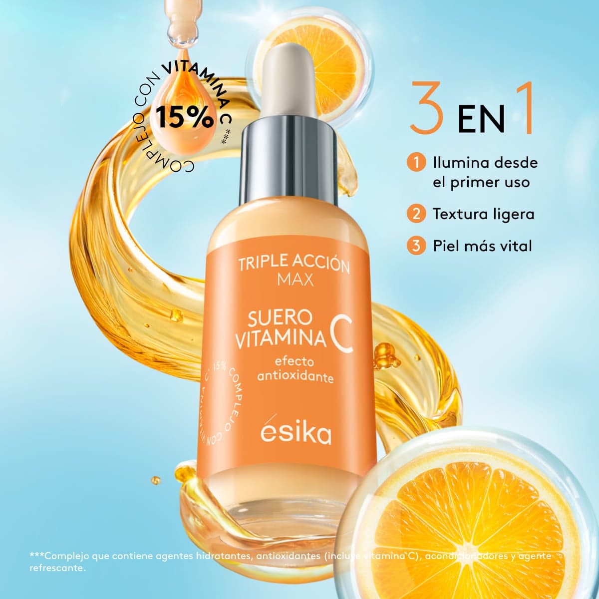 Suero Facial Vitamina C Triple Acción Max thumbnail 2