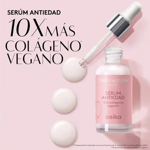 Perfume Serum Antiedad triple acción max 28ml esika - Cuidado corporal | Eve Fragancia y Estilo